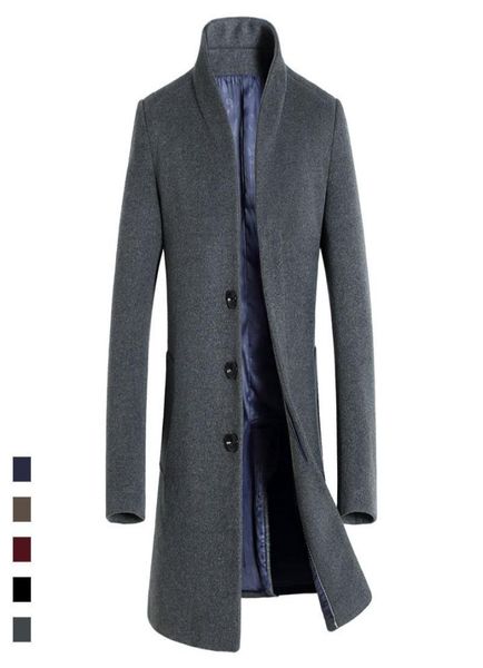new 2018 mens long wool trench coat korean men slim fit trench parkas for autumn6407261, Black
new 2018 mens long wool trench coat korean men slim fit trench parkas for autumn6407261, Black