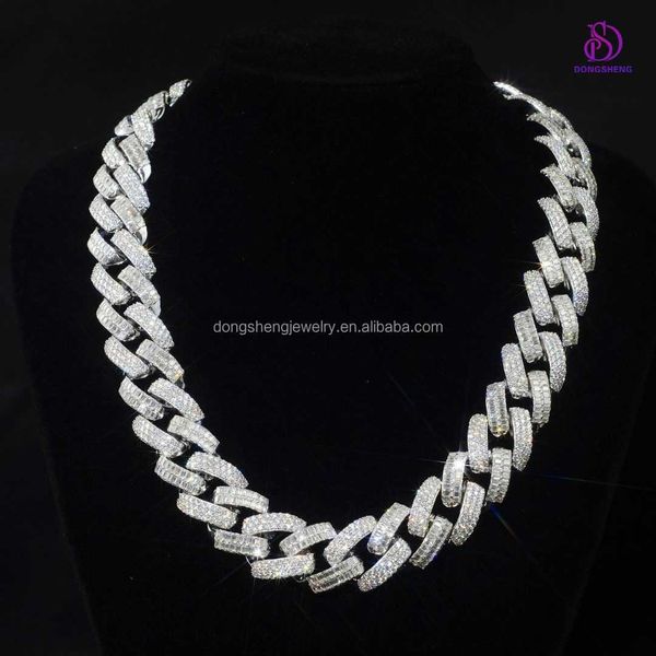 men's newly designed stylish fashion jewelry 15mm 925 silver ice out necklaces custom moissanite cuban link chain
men's newly designed stylish fashion jewelry 15mm 925 silver ice out necklaces custom moissanite cuban link chain