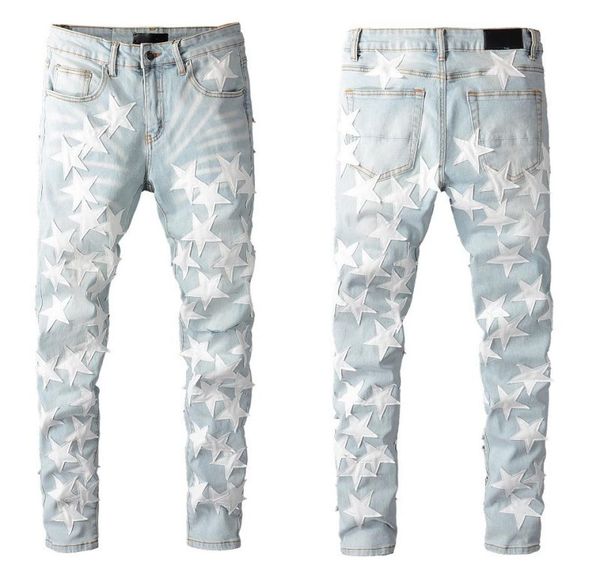 men039s jeans 2021 male blue trousers holes make old high street with embroidered bone pacth stretch slim denim pants3313201
men039s jeans 2021 male blue trousers holes make old high street with embroidered bone pacth stretch slim denim pants3313201