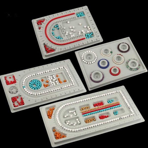 other 4pcs gray flock beads tray jewelry design boards kit diy beading bracelet jewelry tools
other 4pcs gray flock beads tray jewelry design boards kit diy beading bracelet jewelry tools