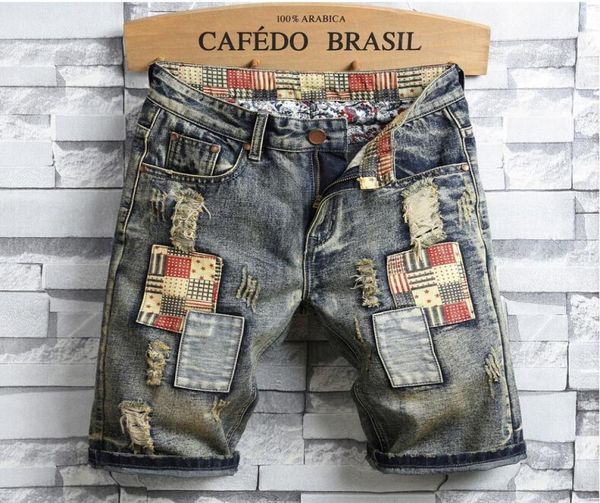 unique mens ripped denim shorts vintage fashion designer washed knee length jeans 2019 summer hip hop short pants trousers 7738085678, Blue
unique mens ripped denim shorts vintage fashion designer washed knee length jeans 2019 summer hip hop short pants trousers 7738085678, Blue