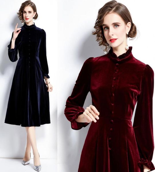 drop whole new arrival fall courtly velvet solid dress singlebreasted long sleeve women ladies party elegant noble te6716109, Black;gray
drop whole new arrival fall courtly velvet solid dress singlebreasted long sleeve women ladies party elegant noble te6716109, Black;gray