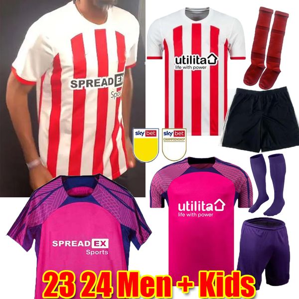 23 24 sunderland home away soccer jerseys bellingham stewart simms roberts clarke dajaku embleton seelt evans o'nien patterson football, Black;yellow
23 24 sunderland home away soccer jerseys bellingham stewart simms roberts clarke dajaku embleton seelt evans o'nien patterson football, Black;yellow
