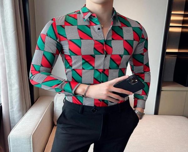 men039s dress shirts fashion plaid printed 2021 men long sleeve slim fit business casual formal homme social party club clothin5648037, White;black
men039s dress shirts fashion plaid printed 2021 men long sleeve slim fit business casual formal homme social party club clothin5648037, White;black