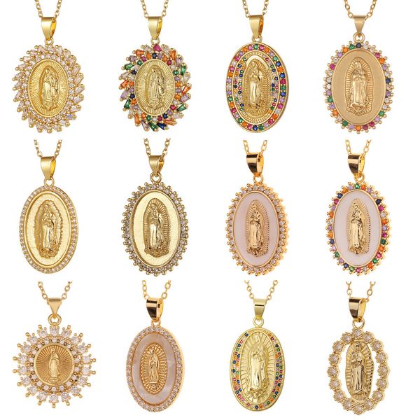 navel bell button rings women s religious jewelry copper micro inlaid zircon virgin mary pendant believer necklace party holiday gift 230830, Silver
navel bell button rings women s religious jewelry copper micro inlaid zircon virgin mary pendant believer necklace party holiday gift 230830, Silver