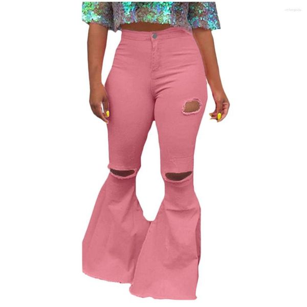 women's jeans women lady fashion hole zipper wide leg boot cut pant capris trousers flare pants cintura alta mujer, Blue
women's jeans women lady fashion hole zipper wide leg boot cut pant capris trousers flare pants cintura alta mujer, Blue