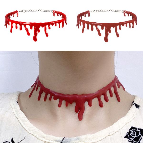 beaded necklaces 1pc halloween decoration horror blood drip necklace fake fancy joker choker costume party accessories 230830, Silver
beaded necklaces 1pc halloween decoration horror blood drip necklace fake fancy joker choker costume party accessories 230830, Silver