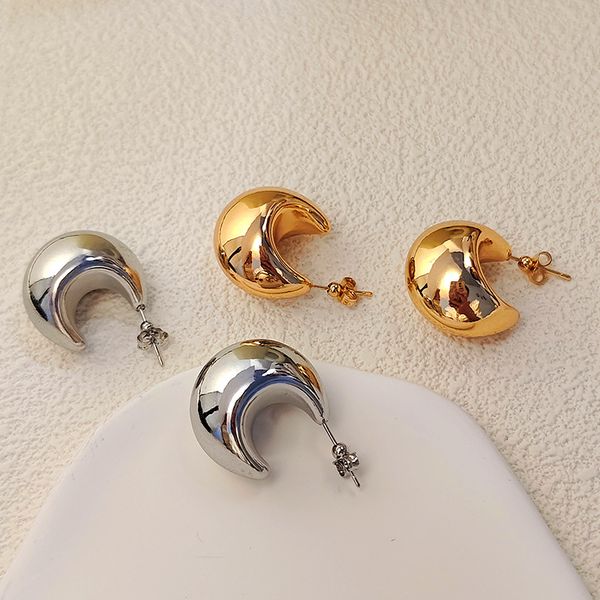 ladies fashion crescent semicircular hollow stud earrings glossy geometric gold silver earring jewelry female, Golden;silver
ladies fashion crescent semicircular hollow stud earrings glossy geometric gold silver earring jewelry female, Golden;silver