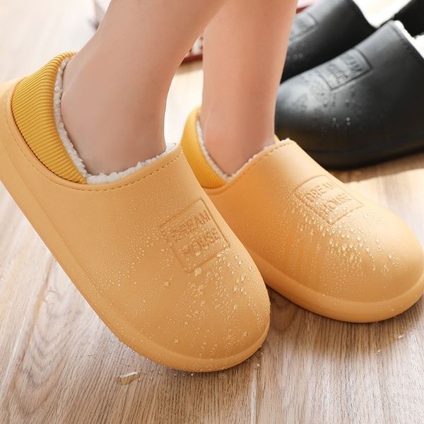 slippers women waterproof fur slippers winter warm plush household slides indoor home thick sole footwear non-slip shoes couple sandals 2308, Black
slippers women waterproof fur slippers winter warm plush household slides indoor home thick sole footwear non-slip shoes couple sandals 2308, Black