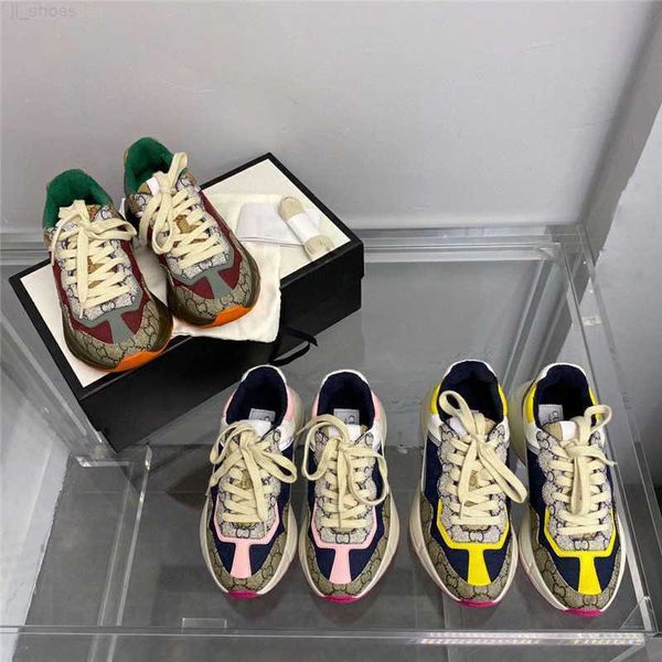 high version g daddy shoes sneaker women's new color-blocking old flower color thick bottom increased couple casual sports shoes men si, Black
high version g daddy shoes sneaker women's new color-blocking old flower color thick bottom increased couple casual sports shoes men si, Black