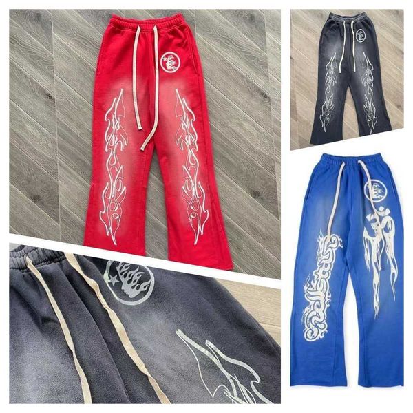 hellstar studios pants men's lovers pants red flare high street sports casual bell-bottoms straight wash with old water, Black;brown
hellstar studios pants men's lovers pants red flare high street sports casual bell-bottoms straight wash with old water, Black;brown