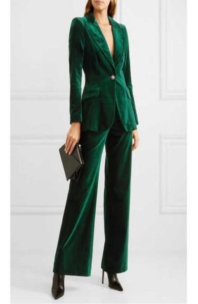 women039s two piece pants velvet suits fashion green 2piece set one button business work wear office slim fit jacket warm blaz1839514, White
women039s two piece pants velvet suits fashion green 2piece set one button business work wear office slim fit jacket warm blaz1839514, White