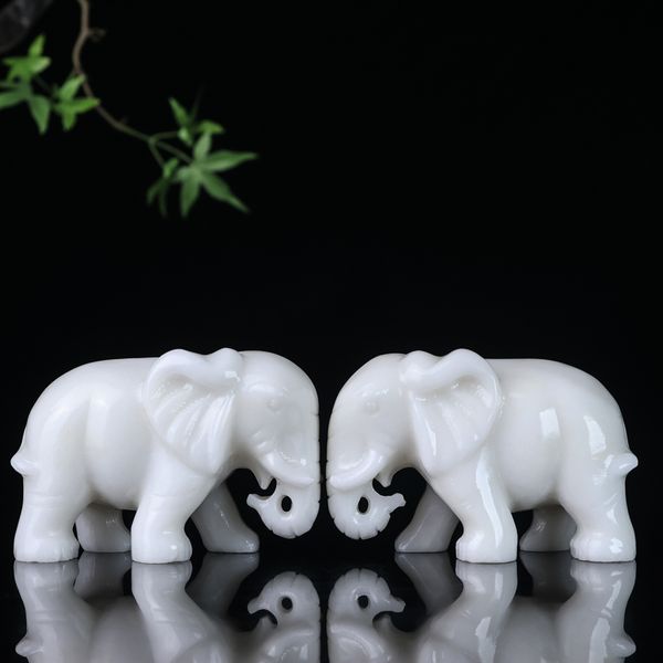 suction as furnishing articles lucky jade elephants and natural white jade hall company store opening housewarming gift, Black
suction as furnishing articles lucky jade elephants and natural white jade hall company store opening housewarming gift, Black