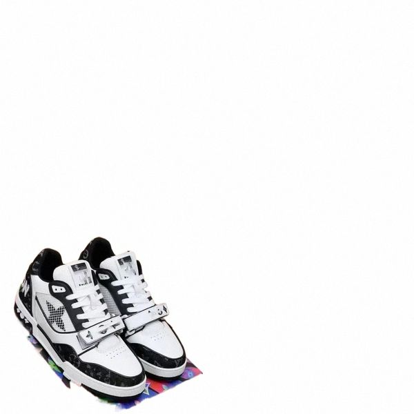 designer shoes sneakers for men casual shoes running shoes trainer outdoor trainers shoe platform calfskin leather lv'trainer y4pl#, Black
designer shoes sneakers for men casual shoes running shoes trainer outdoor trainers shoe platform calfskin leather lv'trainer y4pl#, Black