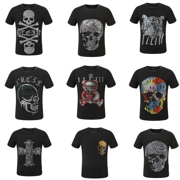 phillip plain men t shirts designer pp skull diamond t-shirt short sleeve dollar bear tiger brand tee skulls t shirt767, White;black
phillip plain men t shirts designer pp skull diamond t-shirt short sleeve dollar bear tiger brand tee skulls t shirt767, White;black