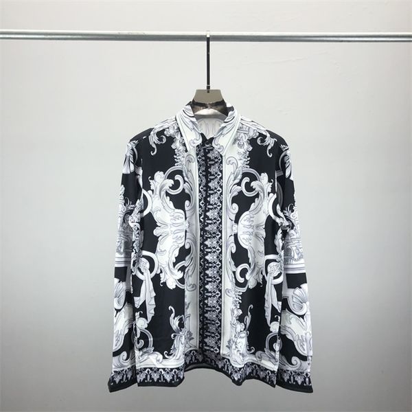 men's casual shirts luxury floral print for men's autumn long sleeve slim asual shirt business social formal dress street party t, White;black
men's casual shirts luxury floral print for men's autumn long sleeve slim asual shirt business social formal dress street party t, White;black