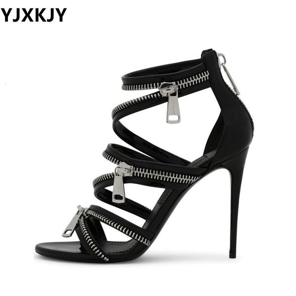 sandals yjxkjy brand stiletto zipper fashion 5cm thin heels nightclub party show women s shoes 230830, Black
sandals yjxkjy brand stiletto zipper fashion 5cm thin heels nightclub party show women s shoes 230830, Black