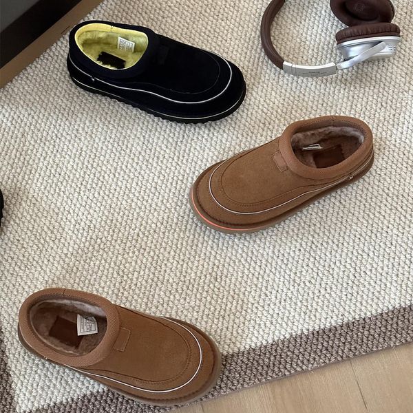 tasman ugglies slippers chestnut fur slides sheepskin shearling mules women men australia platform boot slip-on shoes suede upper comfort fa, Black
tasman ugglies slippers chestnut fur slides sheepskin shearling mules women men australia platform boot slip-on shoes suede upper comfort fa, Black