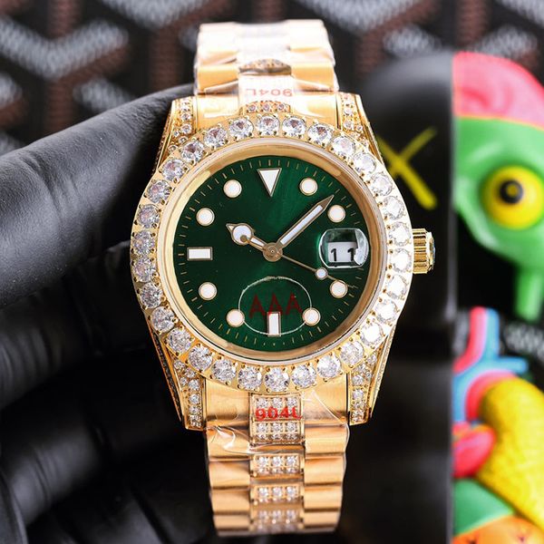 mens diamond watch automatic mechanical movement watches 40mm classic business sapphire 904l stainless steel luminous montre de luxe waterpr, Slivery;brown
mens diamond watch automatic mechanical movement watches 40mm classic business sapphire 904l stainless steel luminous montre de luxe waterpr, Slivery;brown