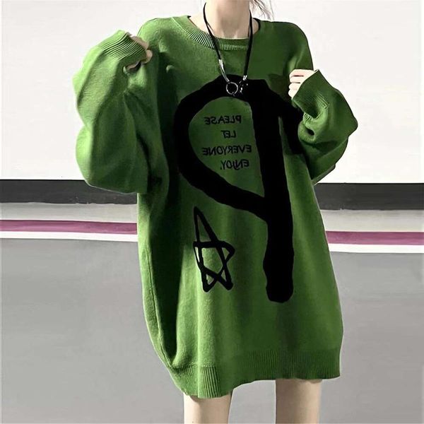 spring and autumn style japanese korean lazy sweater alphabet design sense small t shirt womens outfit, White;black
spring and autumn style japanese korean lazy sweater alphabet design sense small t shirt womens outfit, White;black