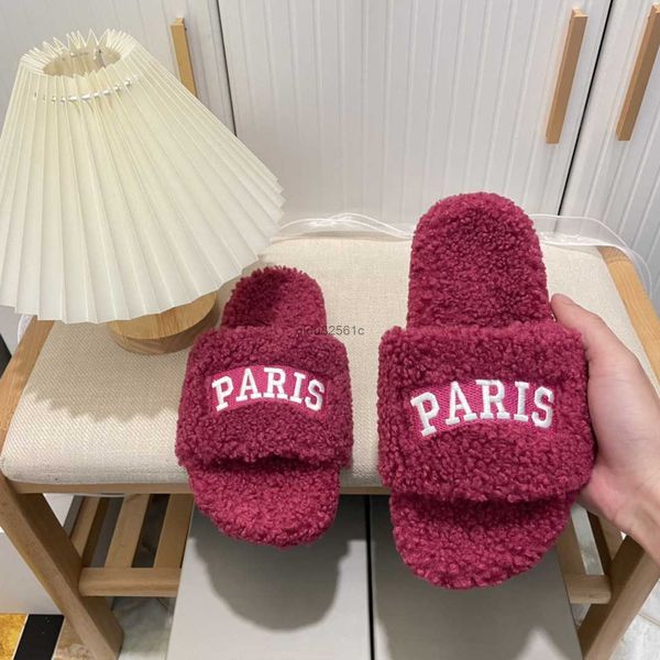 2023 paris fashion wool slippers fur furry slides women men winter sandal indoor shoes sherpa plush warm slipper luxurys slides sandals slid, Black
2023 paris fashion wool slippers fur furry slides women men winter sandal indoor shoes sherpa plush warm slipper luxurys slides sandals slid, Black