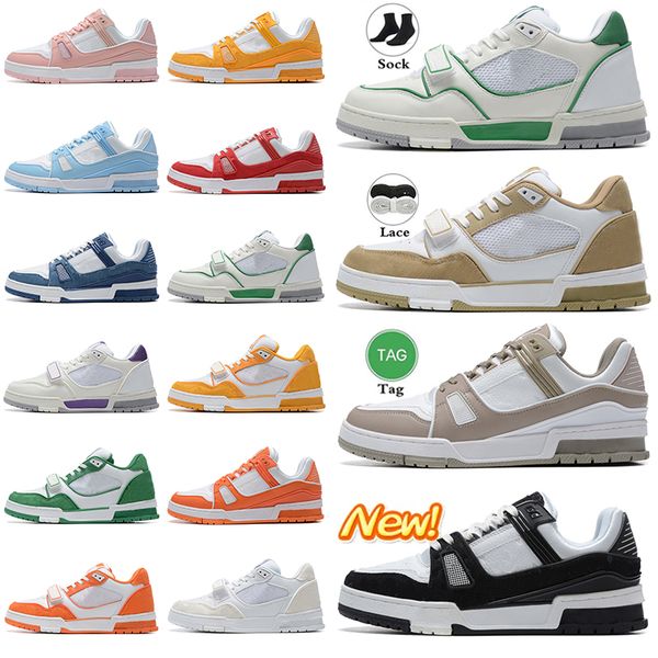2023 designer sneaker virgil trainer casual shoes calfskin leather abloh white green red blue letter overlays platform low sports basketball
2023 designer sneaker virgil trainer casual shoes calfskin leather abloh white green red blue letter overlays platform low sports basketball