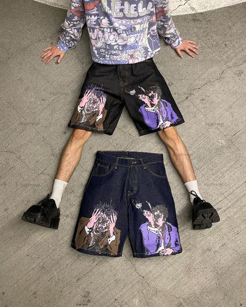 men's jeans summer slim micro elastic men's letter print short jeans y2k hip hop high street quarter pants casual loose trend shor, Blue
men's jeans summer slim micro elastic men's letter print short jeans y2k hip hop high street quarter pants casual loose trend shor, Blue