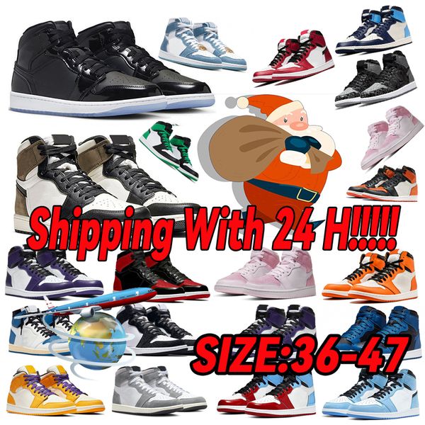 new 1s basketball shoes mens sneakers black phantom pink olive white cement lucky green blue reverse mocha bred patent womens trainers sport
new 1s basketball shoes mens sneakers black phantom pink olive white cement lucky green blue reverse mocha bred patent womens trainers sport