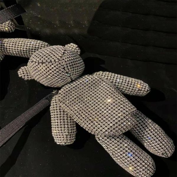 shiny crystal stone teddy bear clutch bags woman silver diamond shimmer handbags christmas party rhinestone hand bag wedding festi3886996, Red;black
shiny crystal stone teddy bear clutch bags woman silver diamond shimmer handbags christmas party rhinestone hand bag wedding festi3886996, Red;black