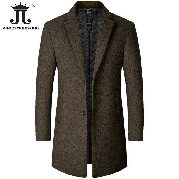 mens wool blends male woolen coat solid color slim midlength windbreaker warm wearresistant business formal wear casual jacket 230829, Black
mens wool blends male woolen coat solid color slim midlength windbreaker warm wearresistant business formal wear casual jacket 230829, Black