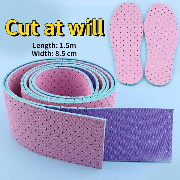 shoe parts accessories 1 roll self cut insoles for shoes soft comfortable sport shock absorption inserts kids universal insole feet sole 230, White;pink
shoe parts accessories 1 roll self cut insoles for shoes soft comfortable sport shock absorption inserts kids universal insole feet sole 230, White;pink