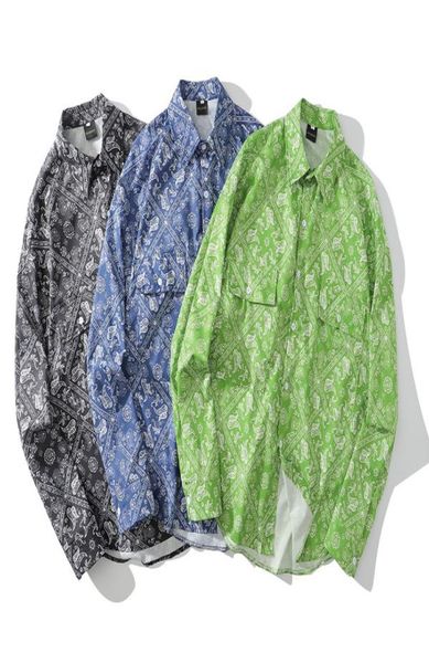 hiphop fashion style bandana print long sleeve shirt for men beach shirt casual men 020630, White;black
hiphop fashion style bandana print long sleeve shirt for men beach shirt casual men 020630, White;black