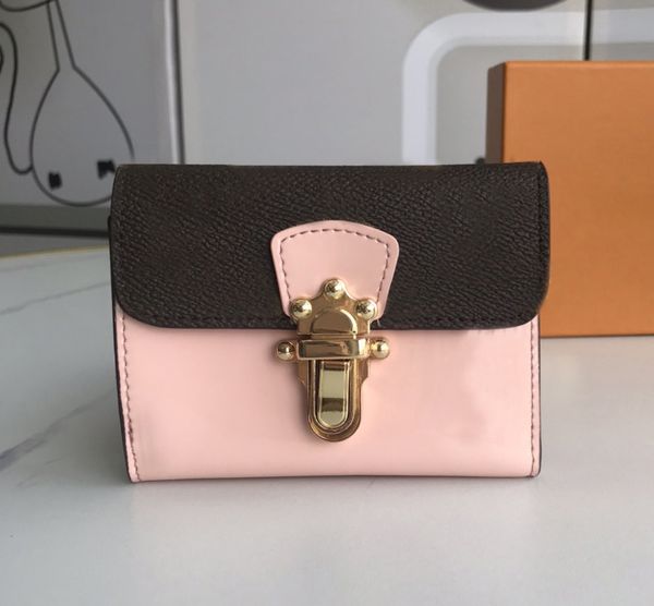 womens designer wallets luxury twist lock short purses for woman fashion flower letter card holder high-quality patent leather small clutch, Red;black
womens designer wallets luxury twist lock short purses for woman fashion flower letter card holder high-quality patent leather small clutch, Red;black