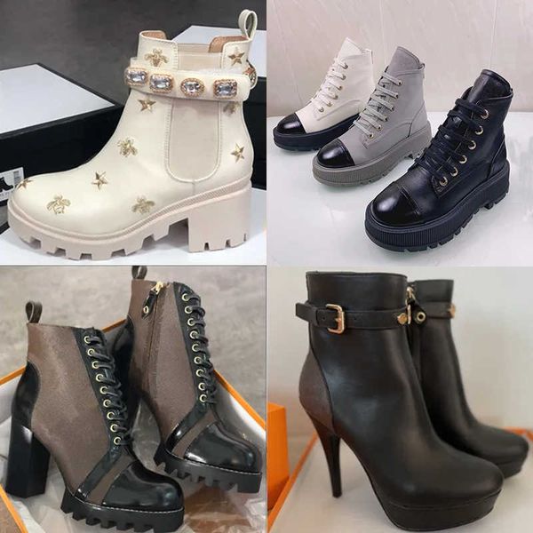martin boots designer womens winter boots heels ankle boots leather vintage print jacquard textile classic platform flat ankle outsole shoes, Black
martin boots designer womens winter boots heels ankle boots leather vintage print jacquard textile classic platform flat ankle outsole shoes, Black