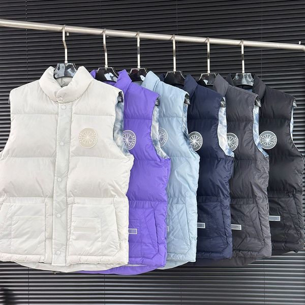 designer women's down vest winter warm coat casual outerwear men's jacket 6 colors xs-xl, Black;white
designer women's down vest winter warm coat casual outerwear men's jacket 6 colors xs-xl, Black;white