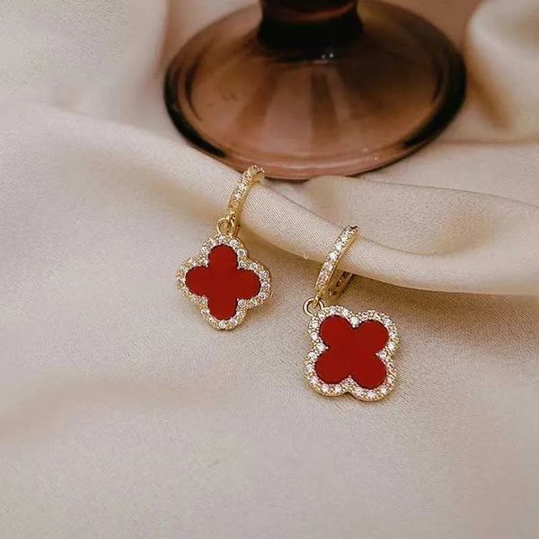 designer earrings clover studs earring vintage four leaf clover charm stud earrings back mother-of-pearl stainless steel gold studs agate fo, Golden
designer earrings clover studs earring vintage four leaf clover charm stud earrings back mother-of-pearl stainless steel gold studs agate fo, Golden