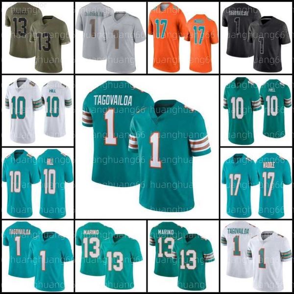 1 tua tagovailoa 10 tyreek hill football jersey 17 jaylen waddle 5 jalen ramsey 13 dan marino xavien mike gesicki jerome baker will mens you, Black;red
1 tua tagovailoa 10 tyreek hill football jersey 17 jaylen waddle 5 jalen ramsey 13 dan marino xavien mike gesicki jerome baker will mens you, Black;red