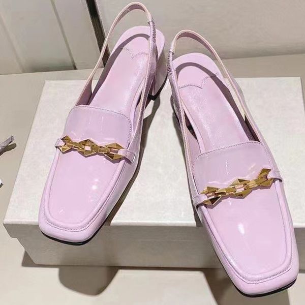 sandals 2023 women square toe runway designer slip on sling back female patent leather chunky heel fashion 230830, Black
sandals 2023 women square toe runway designer slip on sling back female patent leather chunky heel fashion 230830, Black