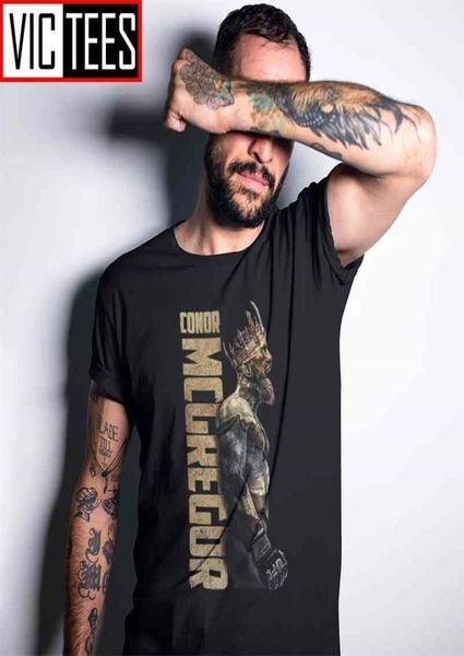men the king of conor mcgregor mma notorious t shirt men 100 cortton tee clothes male vintage tshirt 2104092143990, White;black
men the king of conor mcgregor mma notorious t shirt men 100 cortton tee clothes male vintage tshirt 2104092143990, White;black