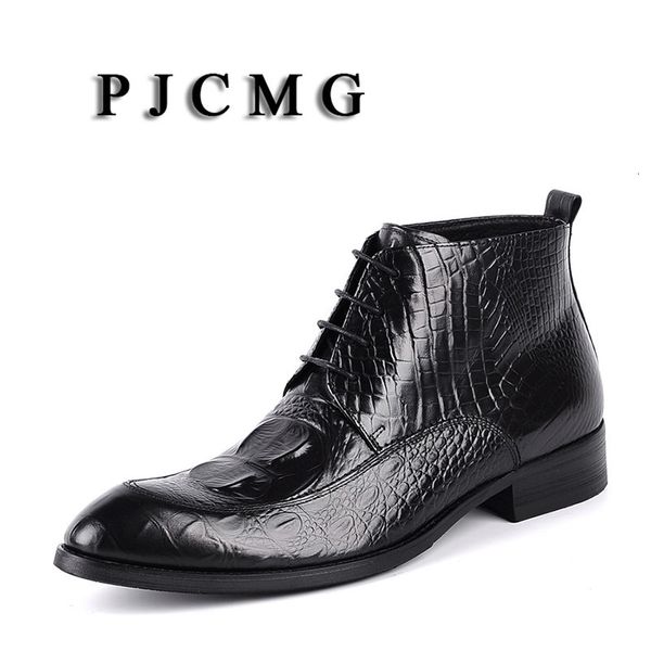 boots pjcmg british style black red genuine leather lace up man s pattern dress wedding motorcycle high 230830
boots pjcmg british style black red genuine leather lace up man s pattern dress wedding motorcycle high 230830