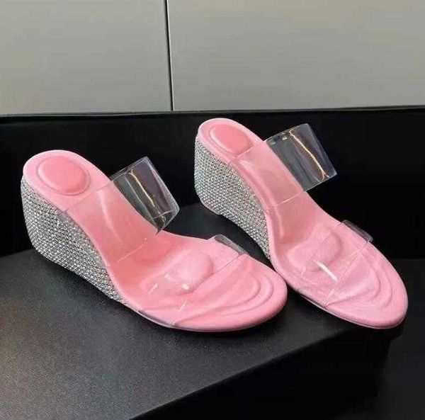 luxury design dahlia wedge sandals dress wedding shoes crystal glass strappy sandals women white black pink bride pearls high heels ladies p
luxury design dahlia wedge sandals dress wedding shoes crystal glass strappy sandals women white black pink bride pearls high heels ladies p