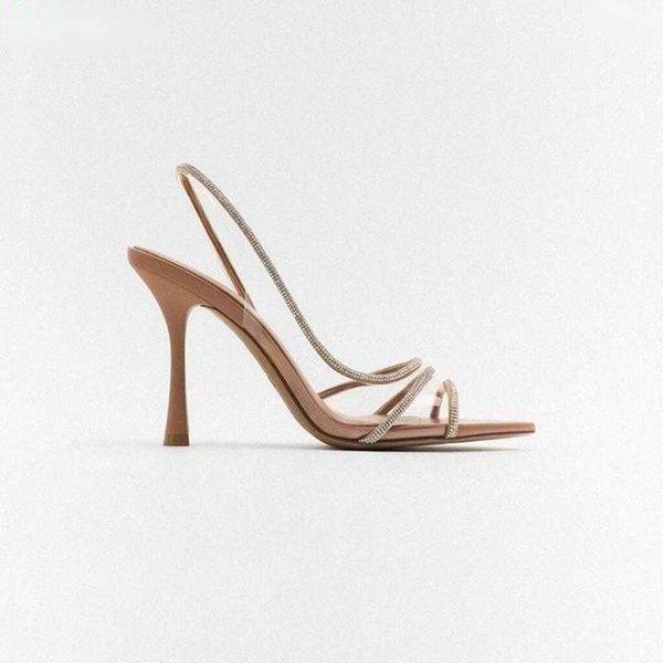 sandals transparent rhinestone pointed toe women fashion casual arrivals slingback slip on stiletto heels shoes, Black
sandals transparent rhinestone pointed toe women fashion casual arrivals slingback slip on stiletto heels shoes, Black