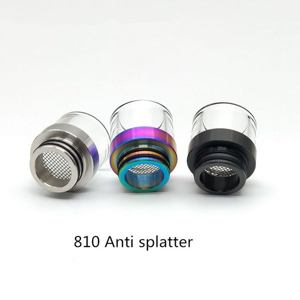 1pcs drip tip 810 universal straw joint anti splatter stainless steel glass tank accessory
1pcs drip tip 810 universal straw joint anti splatter stainless steel glass tank accessory