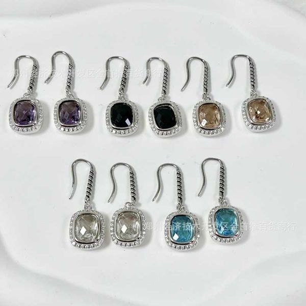 designer dy earrings luxury 925 sterling silver light luxury twisted thread earrings with square diamond earrings accessories jewelry valent, Golden
designer dy earrings luxury 925 sterling silver light luxury twisted thread earrings with square diamond earrings accessories jewelry valent, Golden