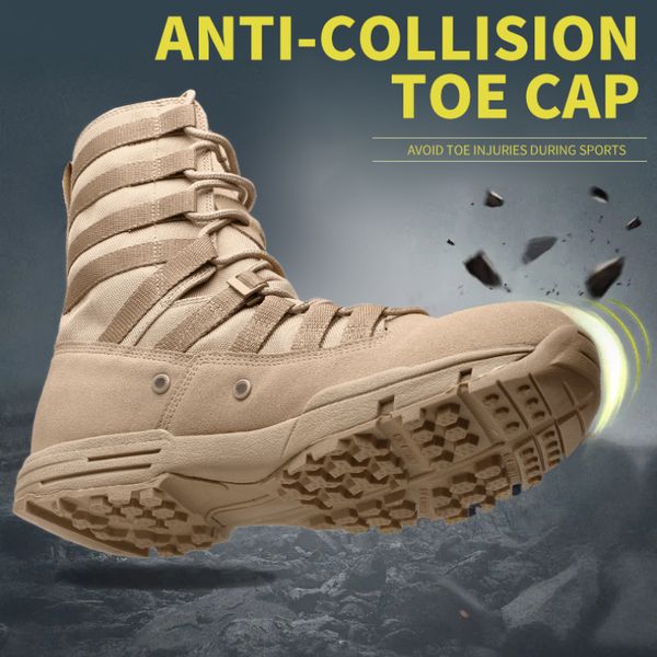 boots men s style outdoor desert military walking shoes hiking camouflage combat field boot non slip wear resistant boots 230830, Black
boots men s style outdoor desert military walking shoes hiking camouflage combat field boot non slip wear resistant boots 230830, Black