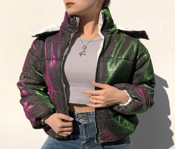 coat jackets winter women shining cotton padded hooded coats fashion stand collar long sleeve warm zipper thick hoodies jacket1044728, Black;brown
coat jackets winter women shining cotton padded hooded coats fashion stand collar long sleeve warm zipper thick hoodies jacket1044728, Black;brown