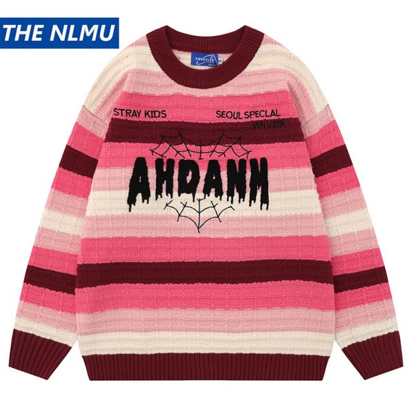 men's sweaters men winter sweater spider web letter embroidery pullover knitwear harajuku oversized hip hop streetwear sweater y2k jump, White;black
men's sweaters men winter sweater spider web letter embroidery pullover knitwear harajuku oversized hip hop streetwear sweater y2k jump, White;black