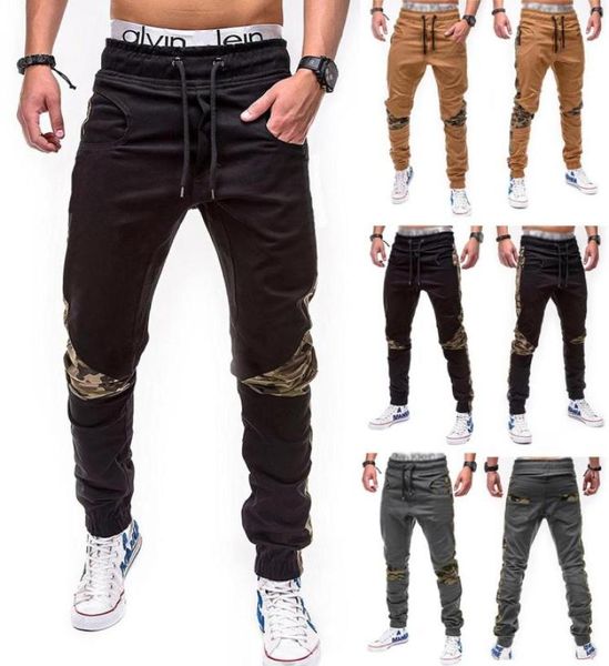camouflage stitching trousers solid color cotton casual harem pants mens slim fit joggers sweats khaki gray black9165815, Black
camouflage stitching trousers solid color cotton casual harem pants mens slim fit joggers sweats khaki gray black9165815, Black