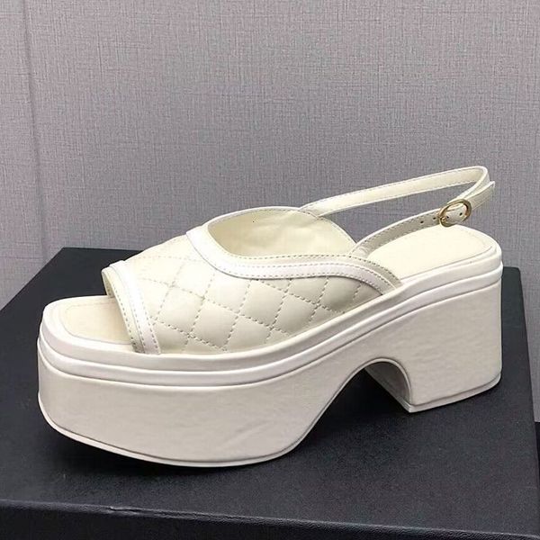 sandals summer pumps square heel checkered shiny sandal women genuine leather comfort platform sandalias banquet bride shoes fairy 230830, Black
sandals summer pumps square heel checkered shiny sandal women genuine leather comfort platform sandalias banquet bride shoes fairy 230830, Black