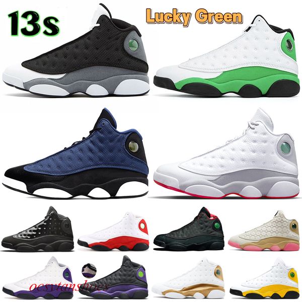 jumpman 13 mens basketball shoes lucky green grey toe black flint playoffs 13s men trainers sports sneakers
jumpman 13 mens basketball shoes lucky green grey toe black flint playoffs 13s men trainers sports sneakers